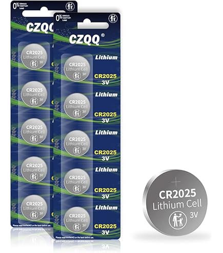 Amazon.com: Premium CR2025 Battery 3V Coin Cell - Japanese